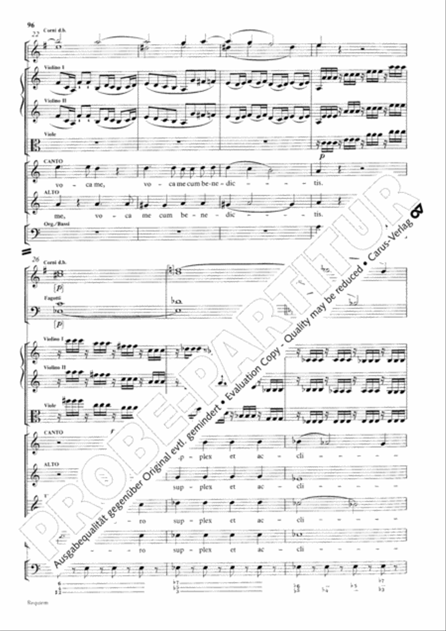 Requiem Requiem 4-Part scores gallery preview page 103