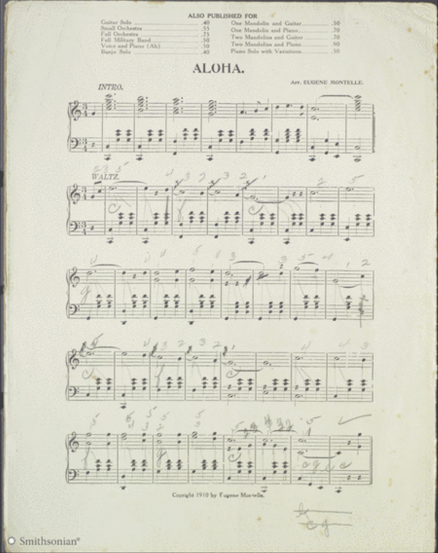 Aloha Waltzes Aloha Waltzes Piano Solo scores gallery preview page 2