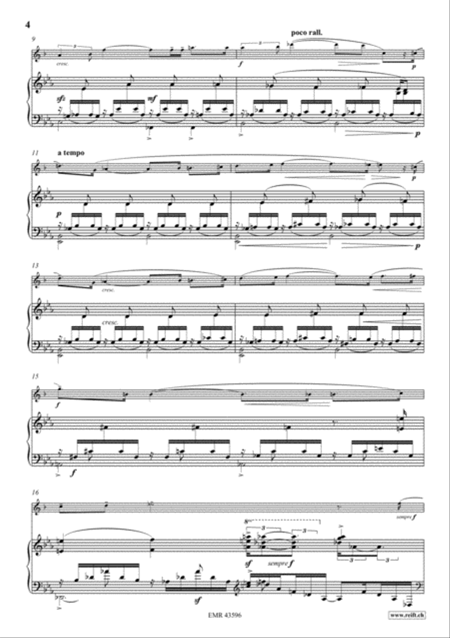 Praludium No. 1 Praludium No. 1 Tenor Saxophone scores gallery preview page 4