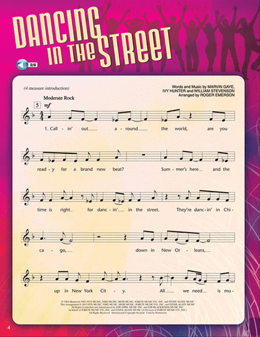 Let's Jam! It's Our Band Choir scores gallery preview page 3