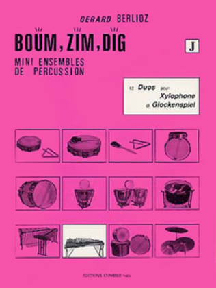 Boum, Zim, Dig - Volume J - 12 duos