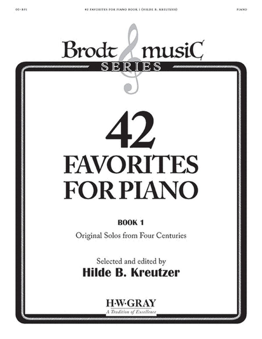 42 Favorites for Piano