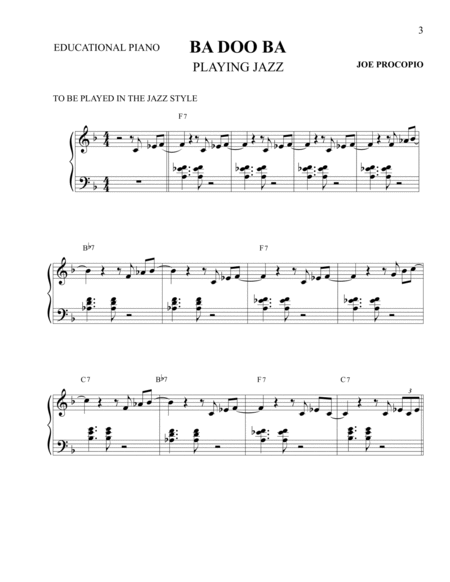 THREE LITTLE PIECES FOR PIANO image number null