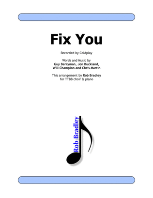 Book cover for Fix You
