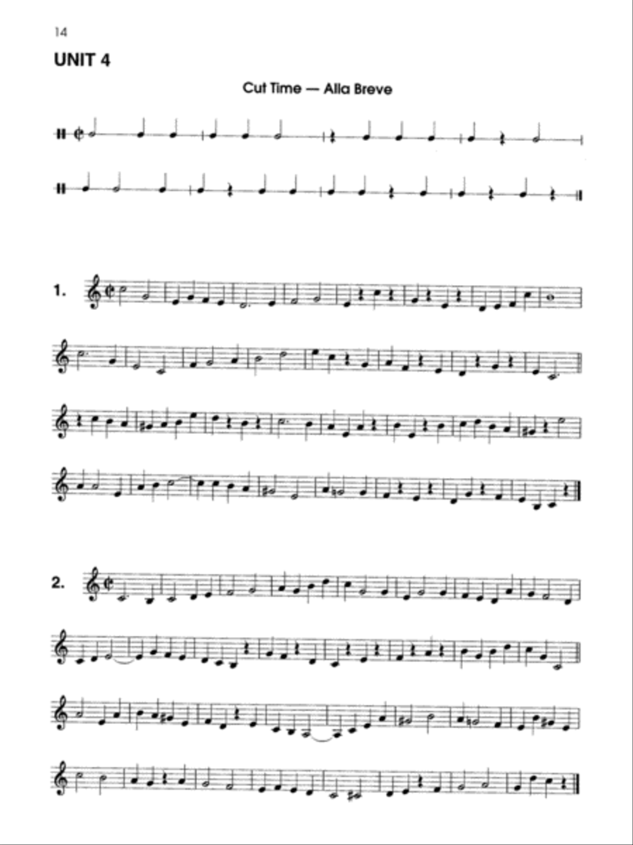 Rhythms & Rests Concert Band Methods scores gallery preview page 4