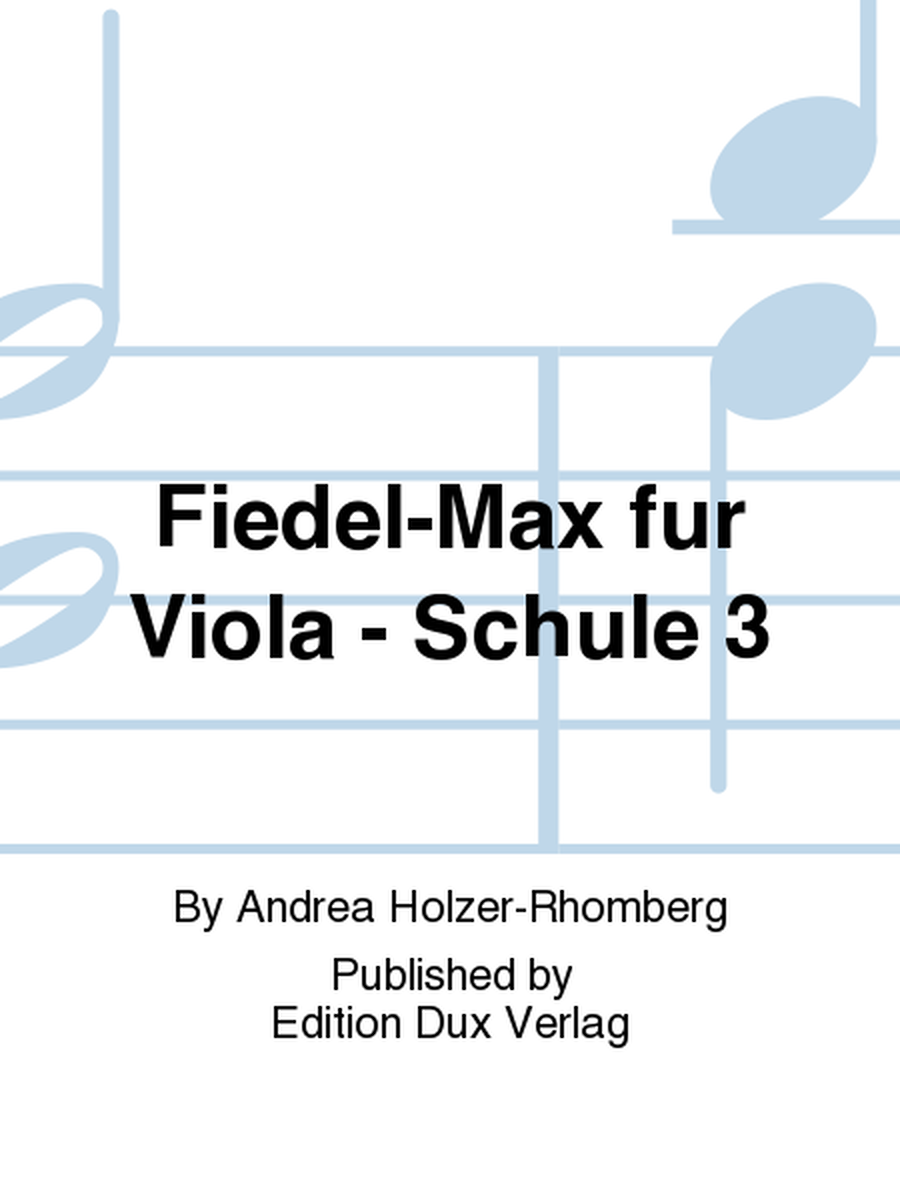 Fiedel-Max fur Viola - Schule 3