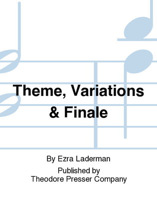 Theme, Variations & Finale