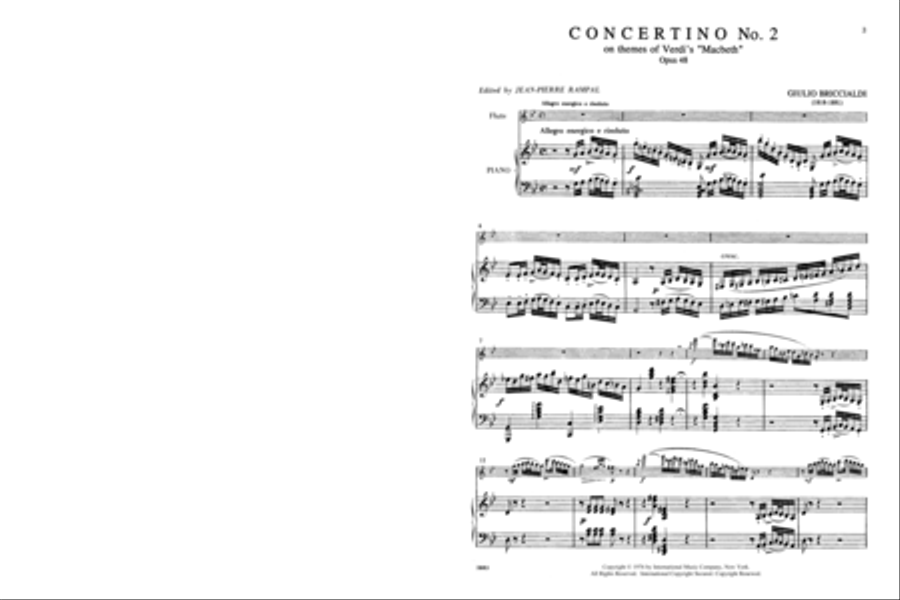 Concerto No. 2 In G Major, Opus 48 Flute Solo scores gallery preview page 2