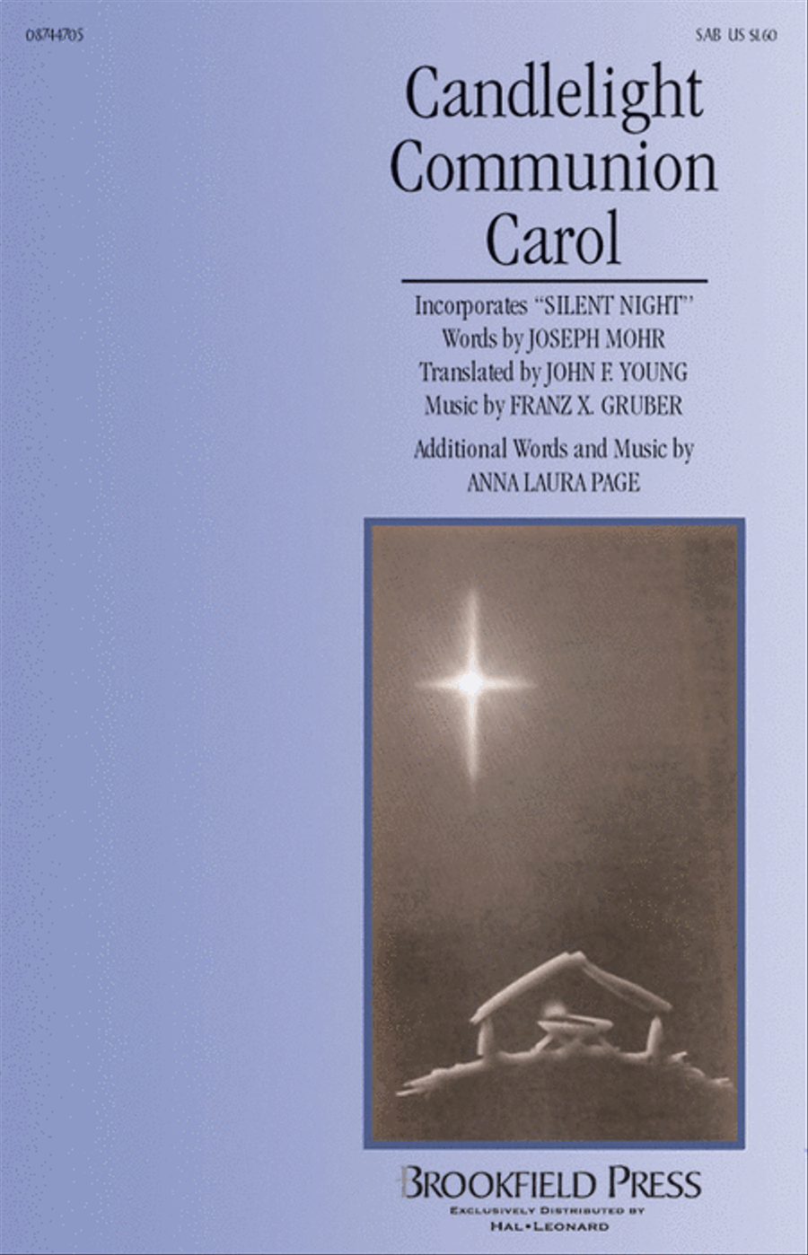 Candlelight Communion Carol 3-Part scores gallery preview page 1
