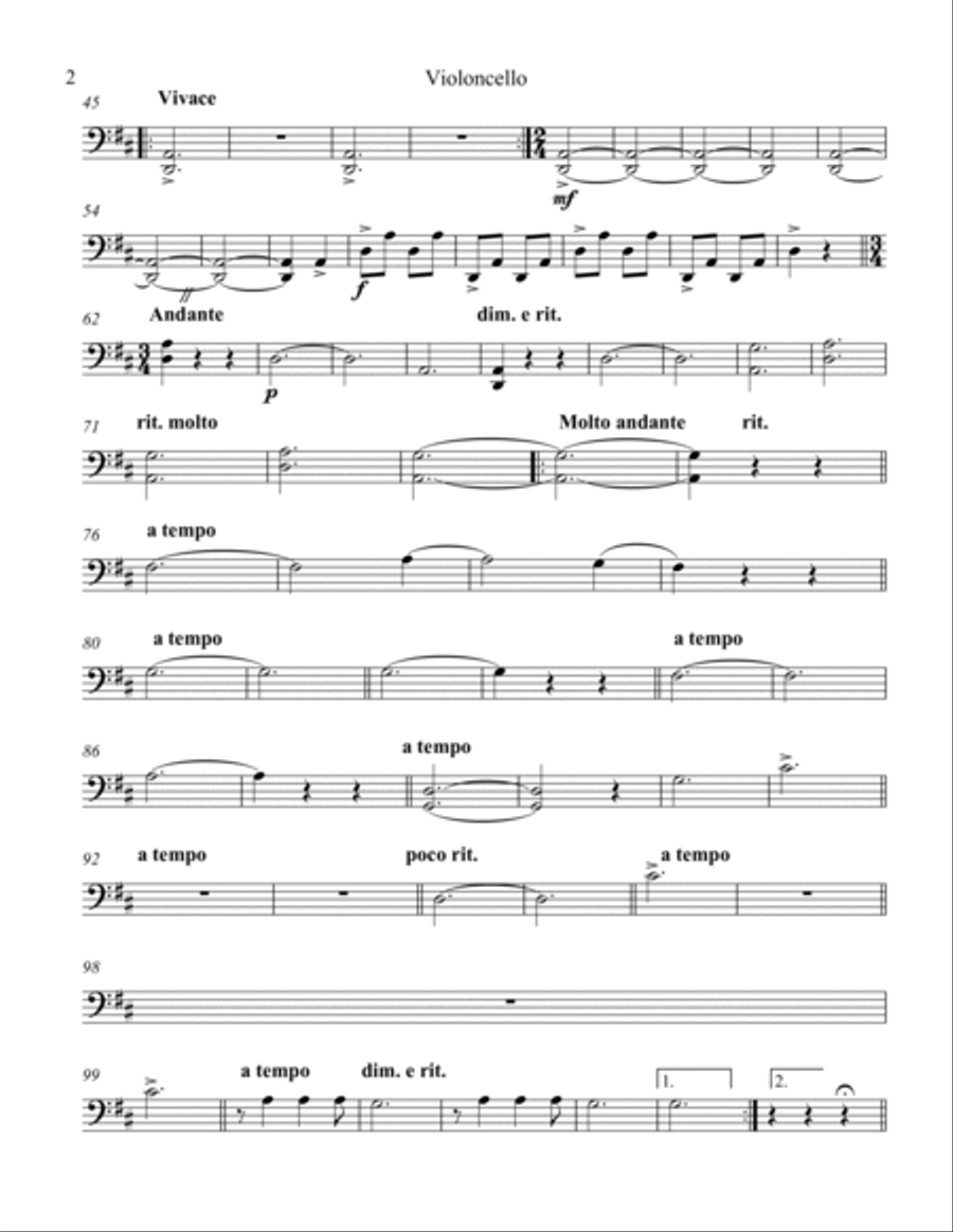 Jota String Orchestra scores gallery preview page 2