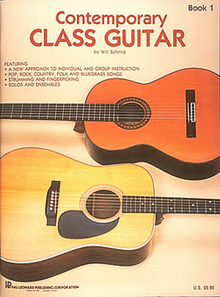 Book cover for Contemporary Class Guitar