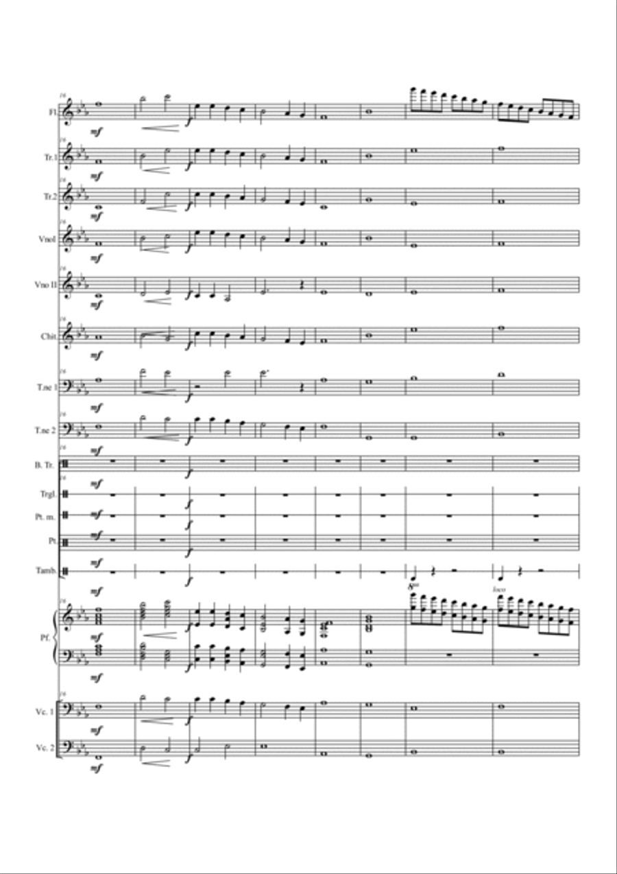 The Great Gate of Kiev - La grande porta di Kiev Large Ensemble scores gallery preview page 3