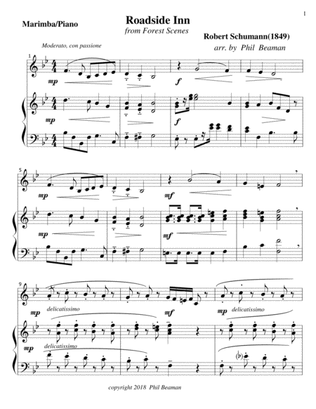 Roadside Inn - Schumann- Marimba-Piano