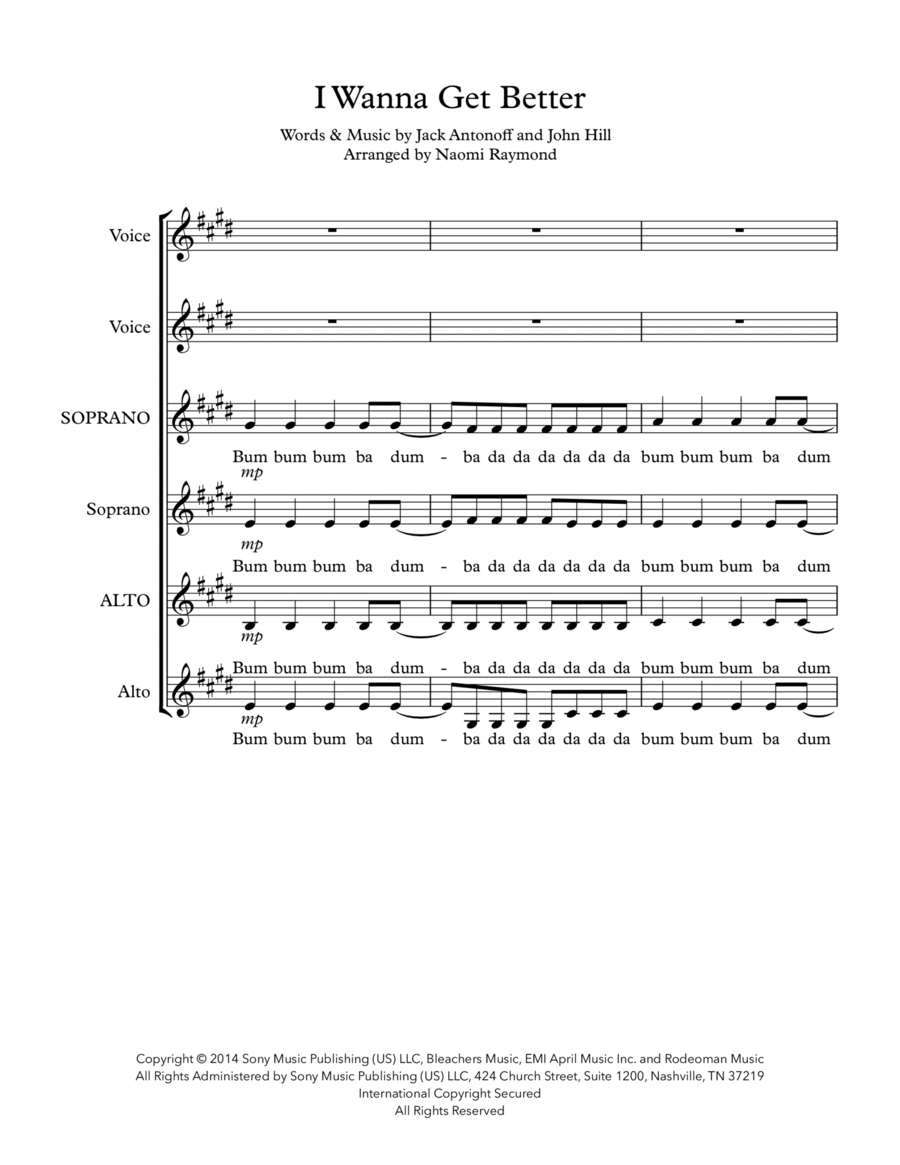 I Wanna Get Better SSAA scores gallery preview page 1