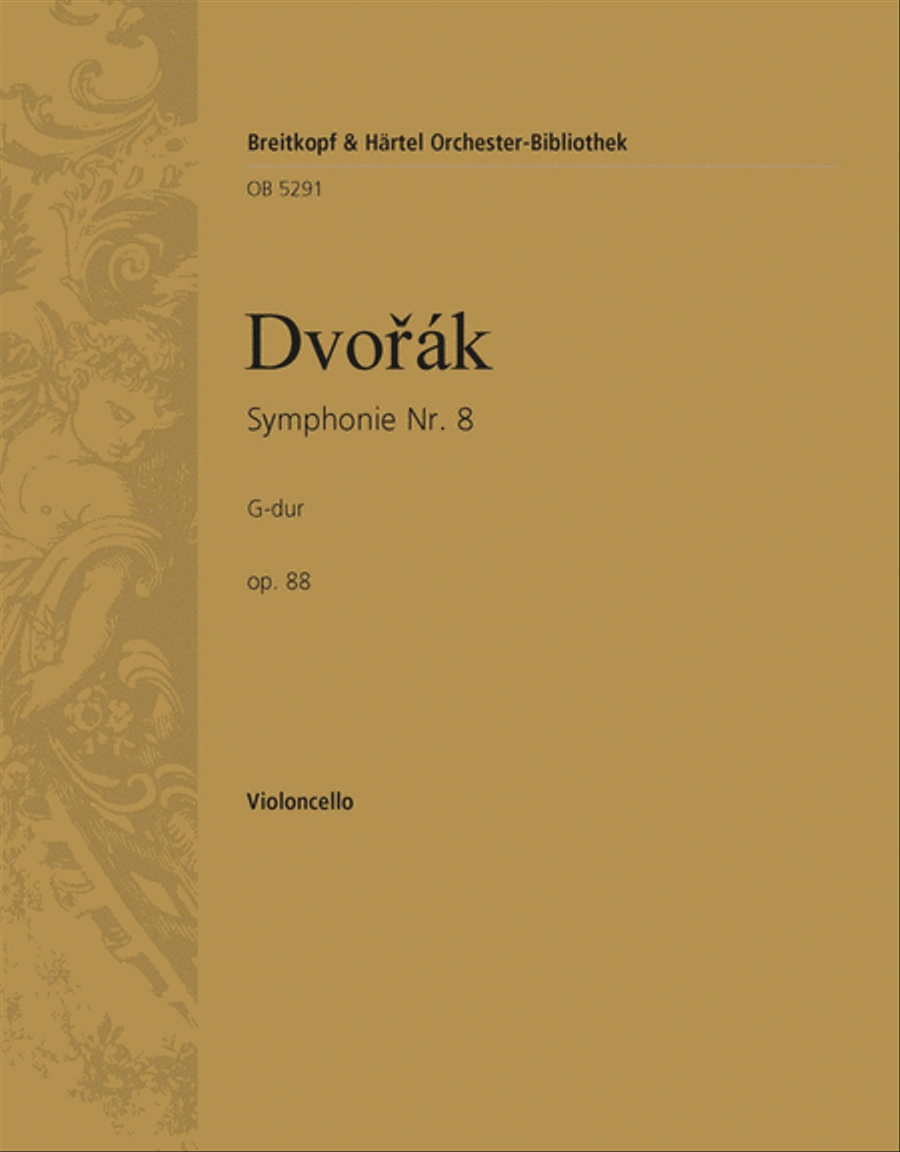 Symphony No. 8 in G major Op. 88 Orchestra scores gallery preview page 1