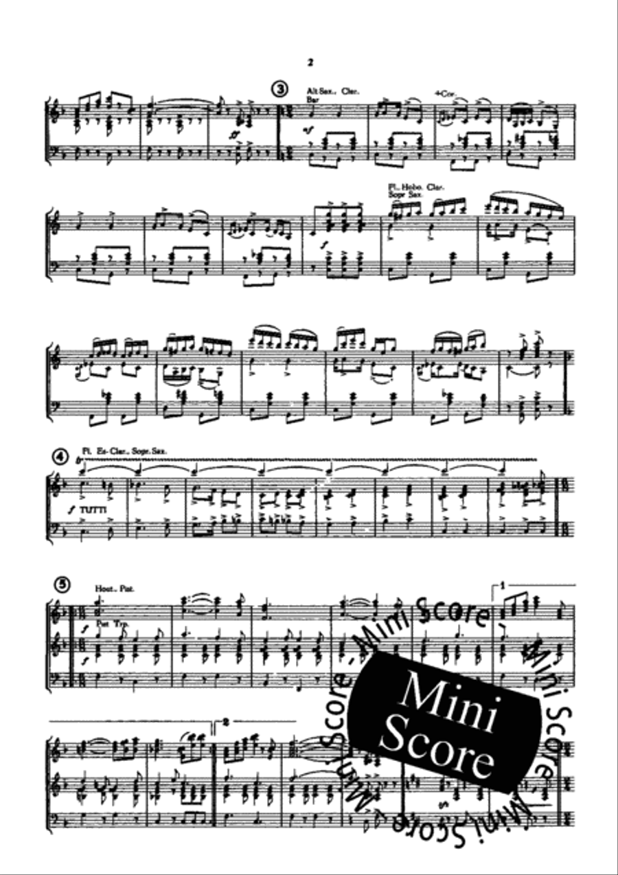 Marching Strings Marching Strings Concert Band scores gallery preview page 4