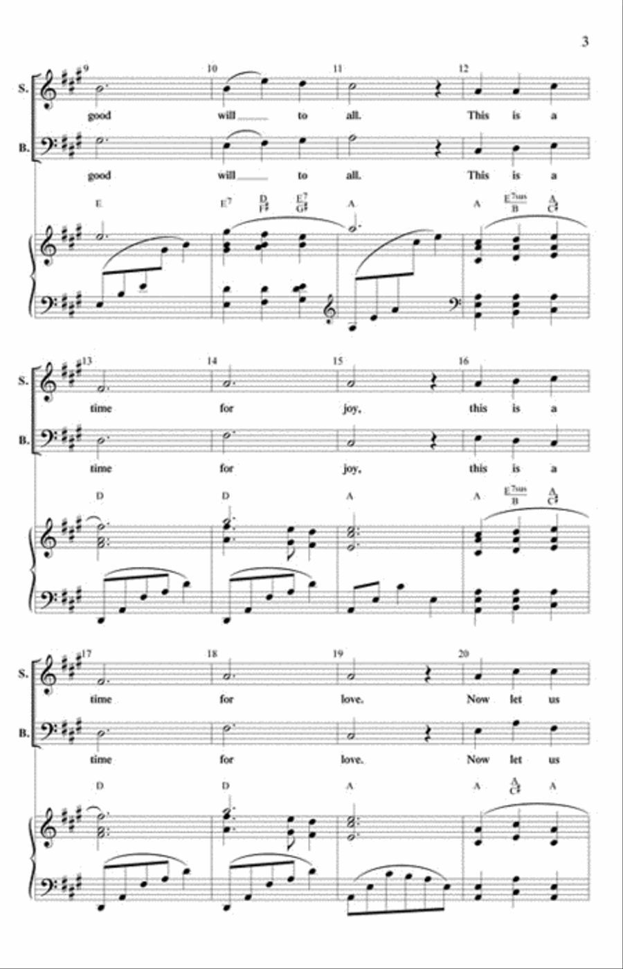 Peace, Peace 3-Part scores gallery preview page 3