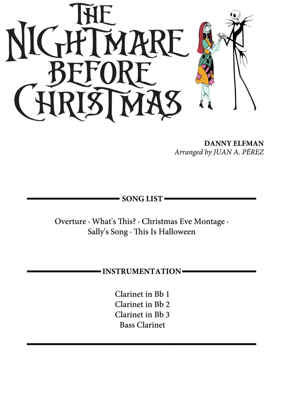 Overture Clarinet Quartet scores gallery preview page 1