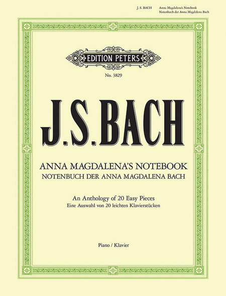 Notebook of Anna Magdalena Bach