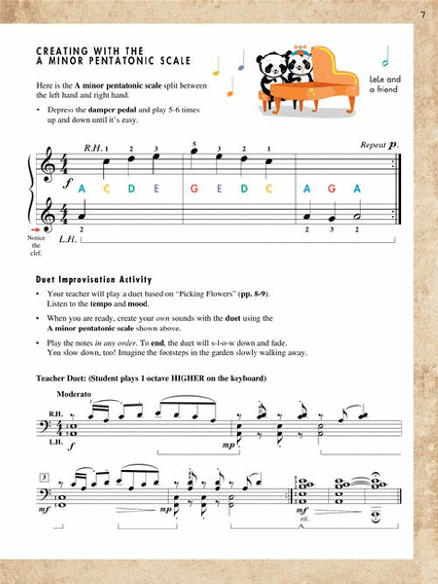 ChordTime® Piano Music from China Piano Method scores gallery preview page 6