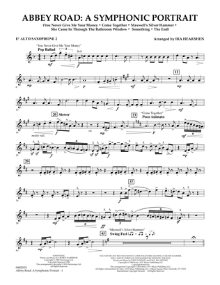 Abbey Road - A Symphonic Portrait - Eb Alto Saxophone 2