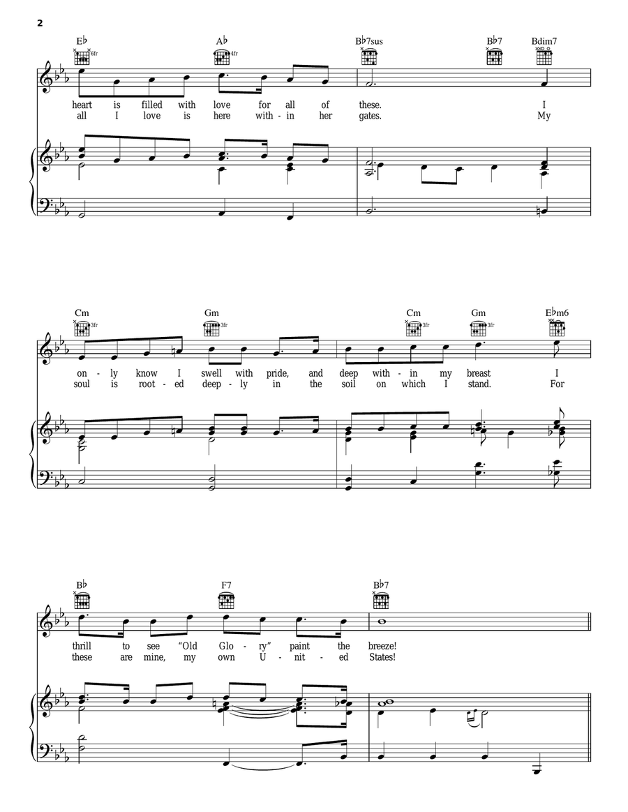 This Is My Country This Is My Country Acoustic Guitar scores gallery preview page 2