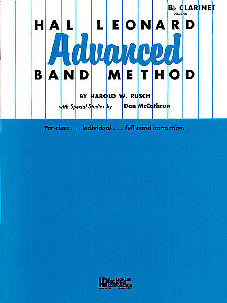 Hal Leonard Advanced Band Method Baritone BC