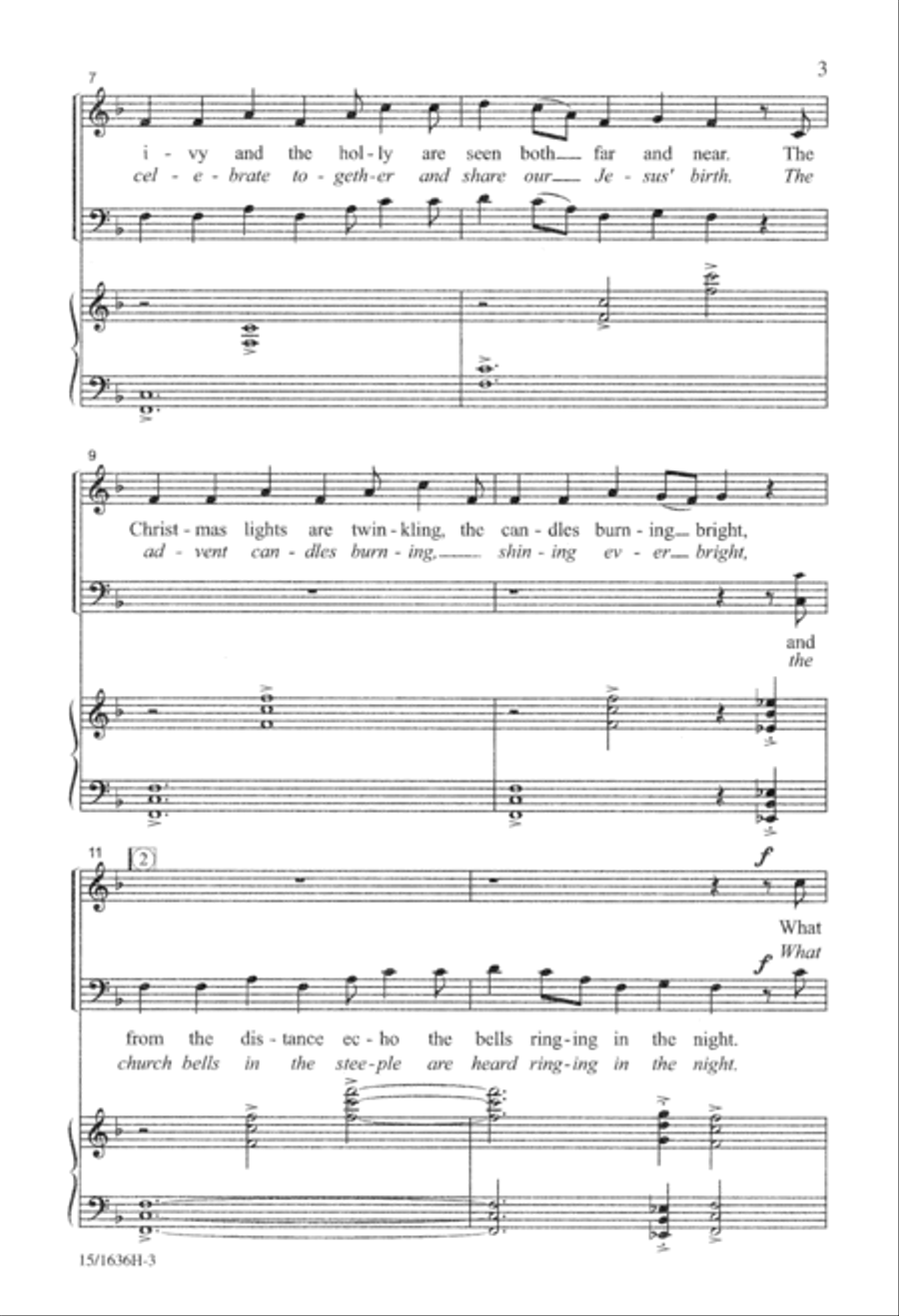 Irish Carol Irish Carol 4-Part scores gallery preview page 4