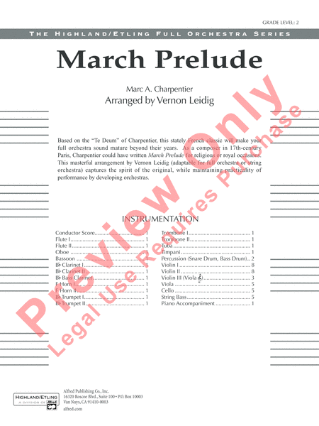 March Prelude