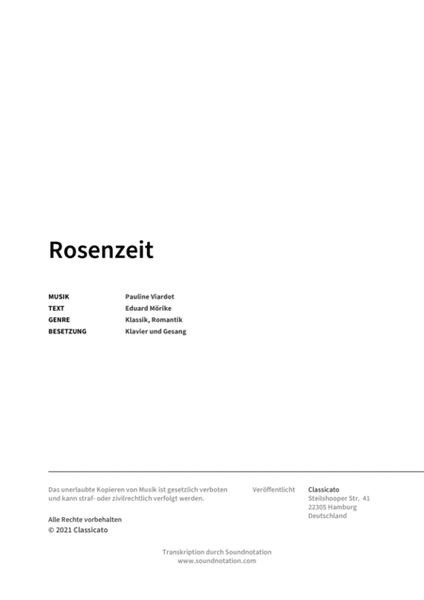 Rosenzeit image number null