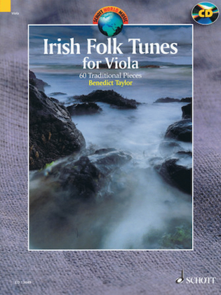 Book cover for Irish Folk Tunes for Viola