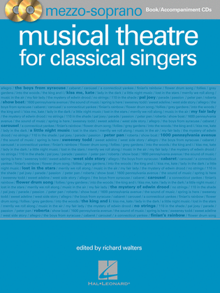 Book cover for Musical Theatre for Classical Singers