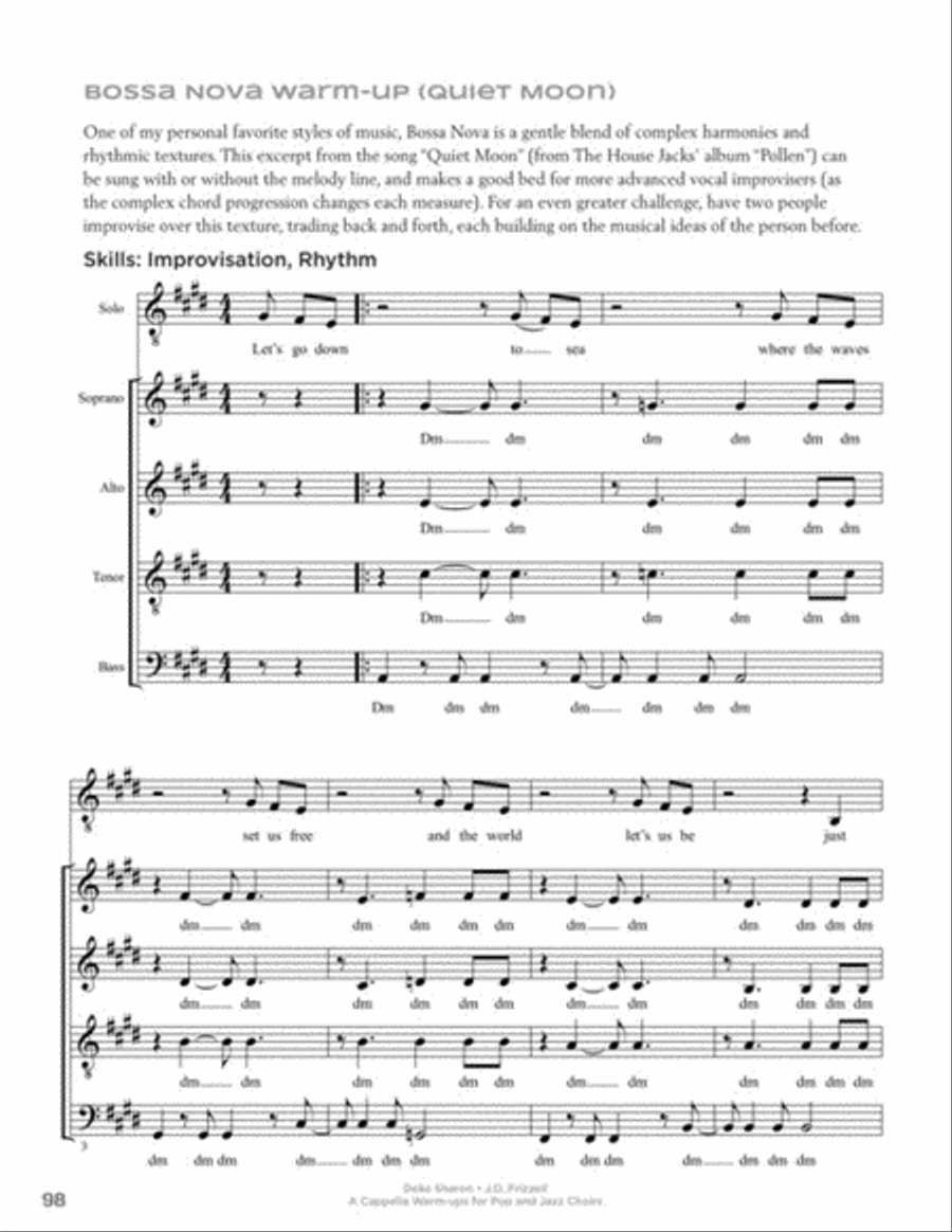 A Cappella Warm-Ups A Cappella scores gallery preview page 6