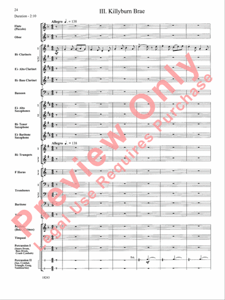 A Longford Legend A Longford Legend Concert Band scores gallery preview page 25