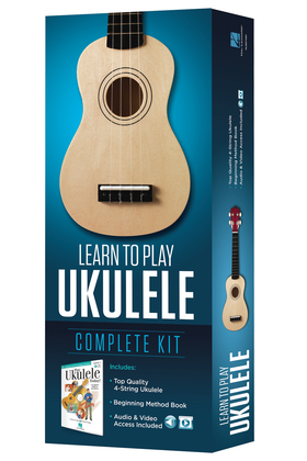 Book cover for Learn to Play Ukulele Complete Kit
