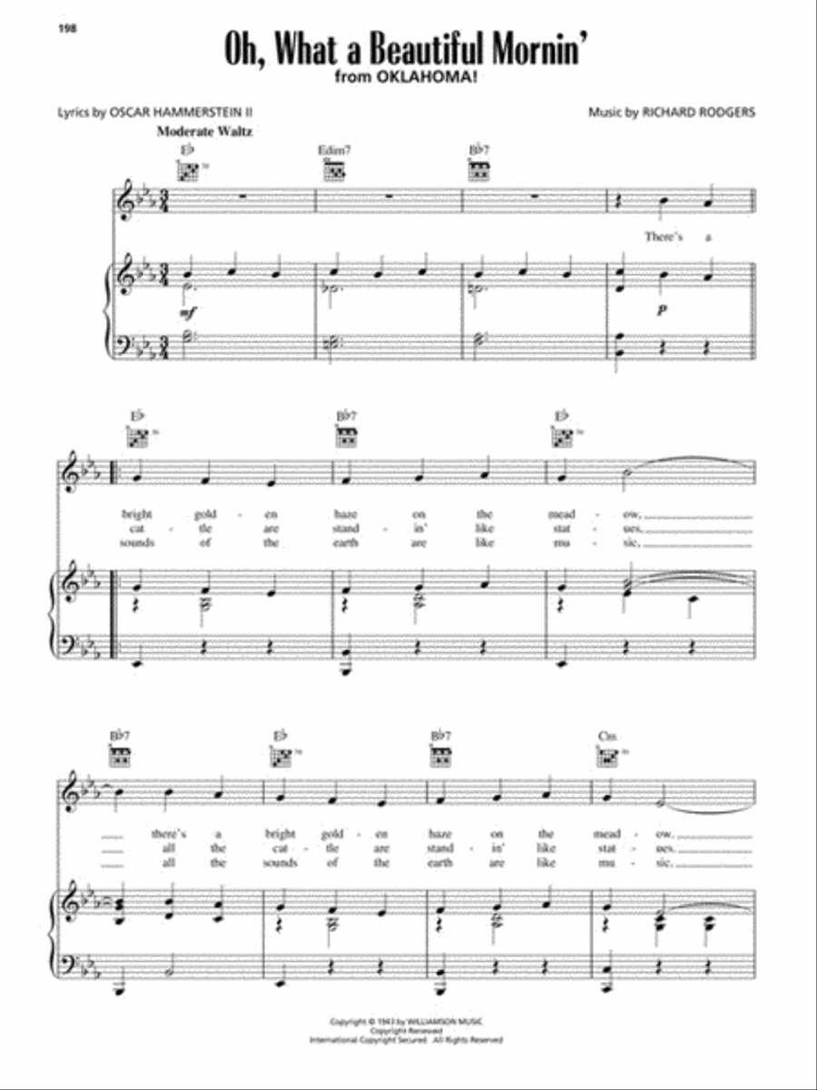 The Rodgers & Hammerstein Collection Piano, Vocal, Guitar scores gallery preview page 8