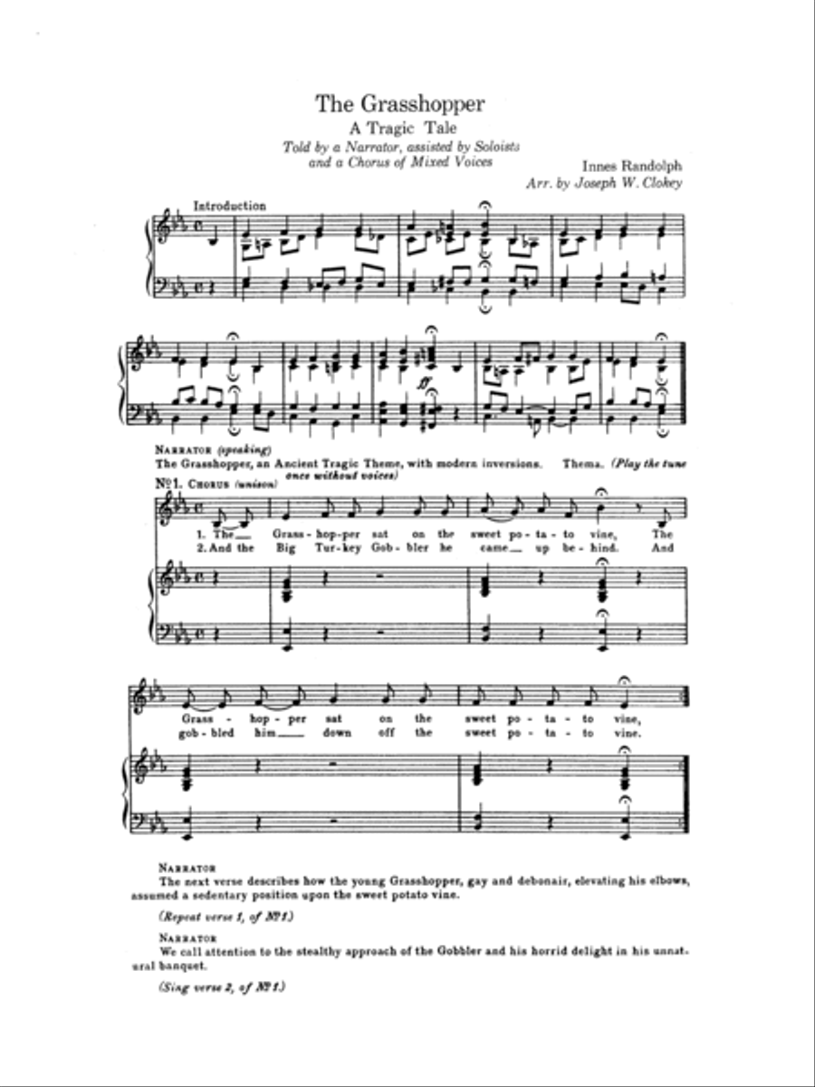 The Grasshopper - Director's Score 2-Part scores gallery preview page 4