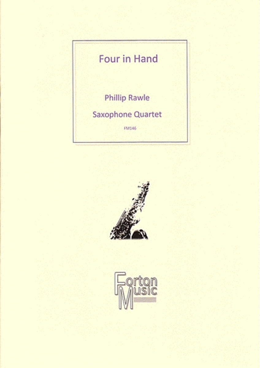 Four In Hand Saxophone Quartet Satb