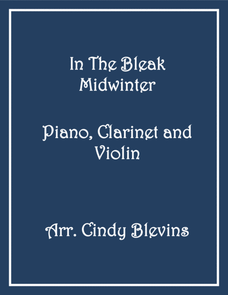 In the Bleak Midwinter, for Piano, Clarinet and Violin image number null