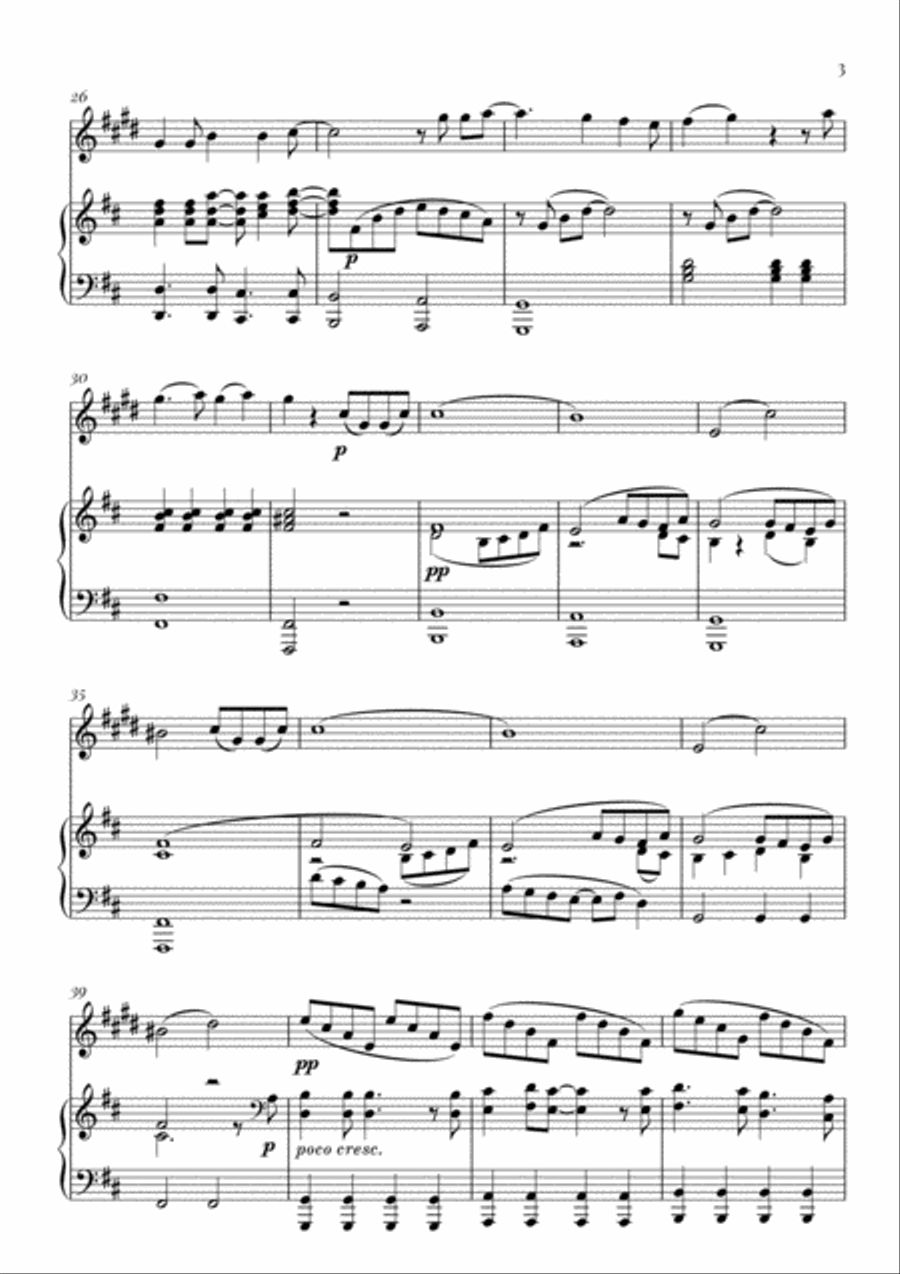 Mary, Did You Know? Trumpet Solo scores gallery preview page 3