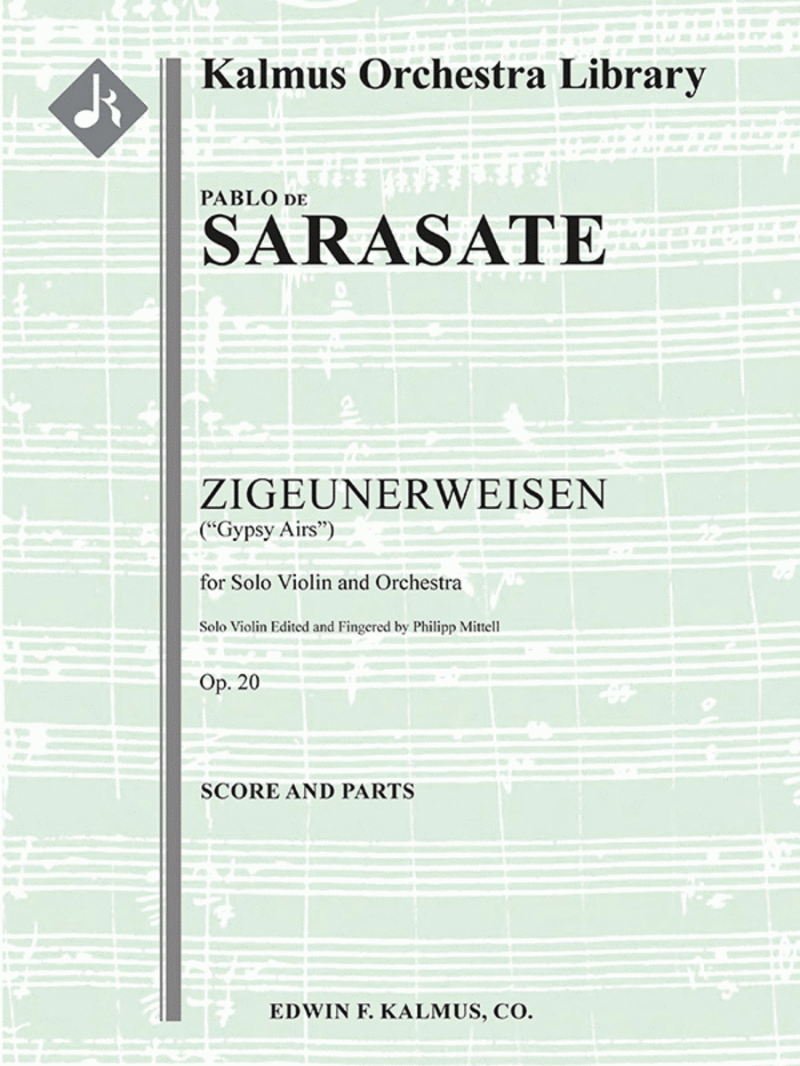 Zigeunerweisen (Gypsy Airs), Op. 20 Full Orchestra scores gallery preview page 1