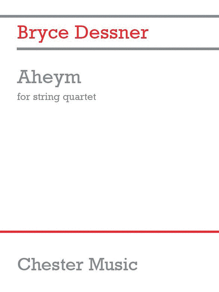 Aheym for String Quartet Cello - Sheet Music