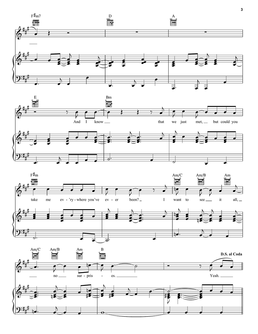 Formidable Piano, Vocal, Guitar scores gallery preview page 3