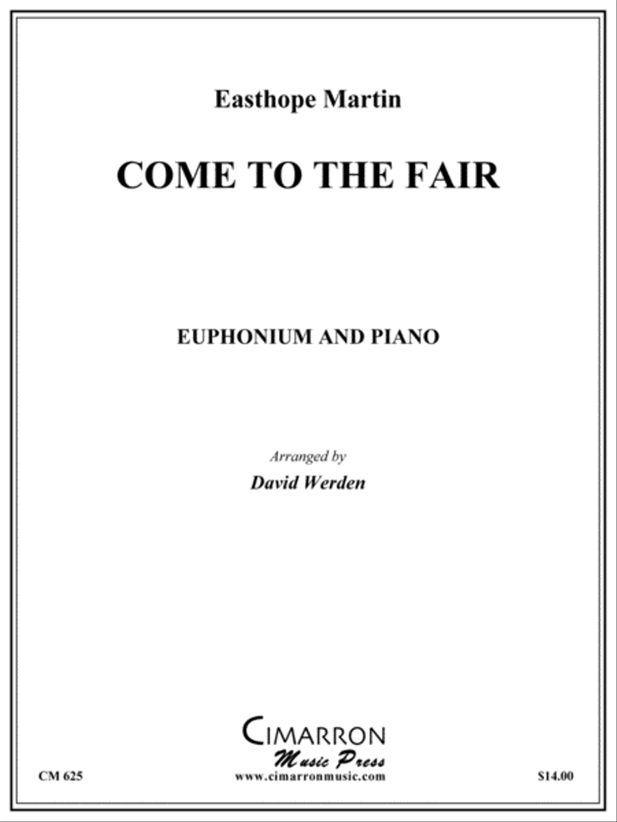 Come to the Fair Euphonium scores gallery preview page 1