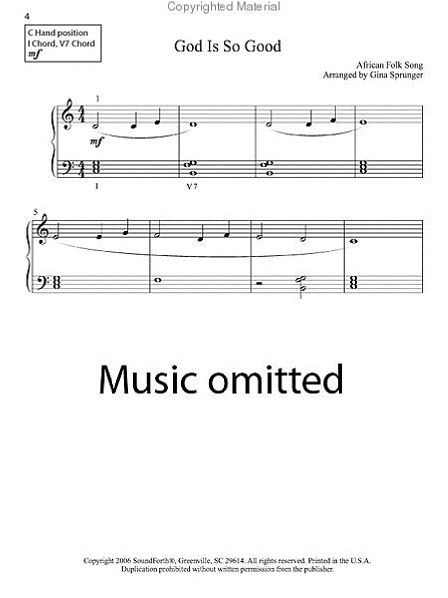 Simple Hymns for the Beginning Pianist Easy Piano scores gallery preview page 2