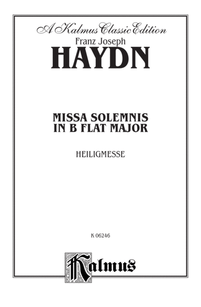 Missa Solemnis in B-flat Major (Heiligmesse)