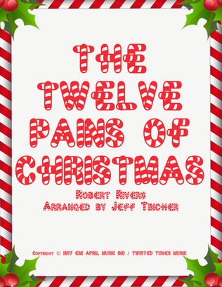Book cover for The Twelve Pains Of Christmas