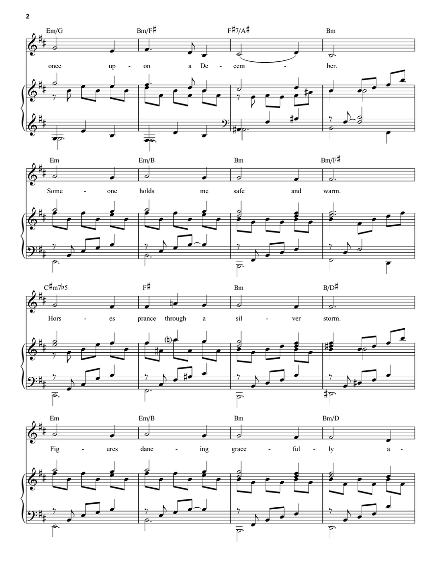 Once Upon A December Once Upon A December Voice scores gallery preview page 2