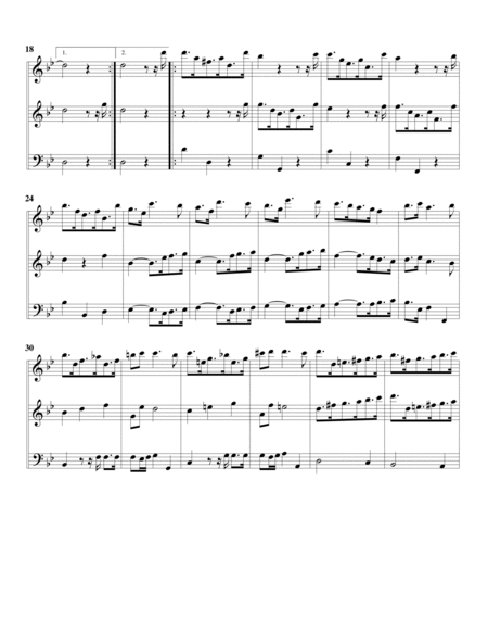 Trio sonata Op.1, no.2 RV 67 (Arrangement for 3 recorders (AAB))