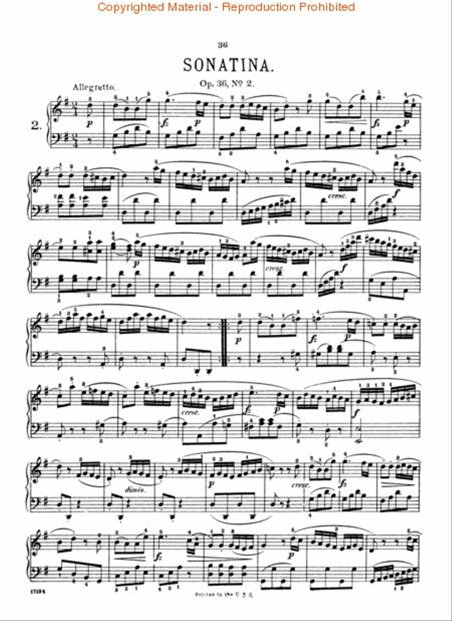 Sonatina Album Piano Solo scores gallery preview page 4